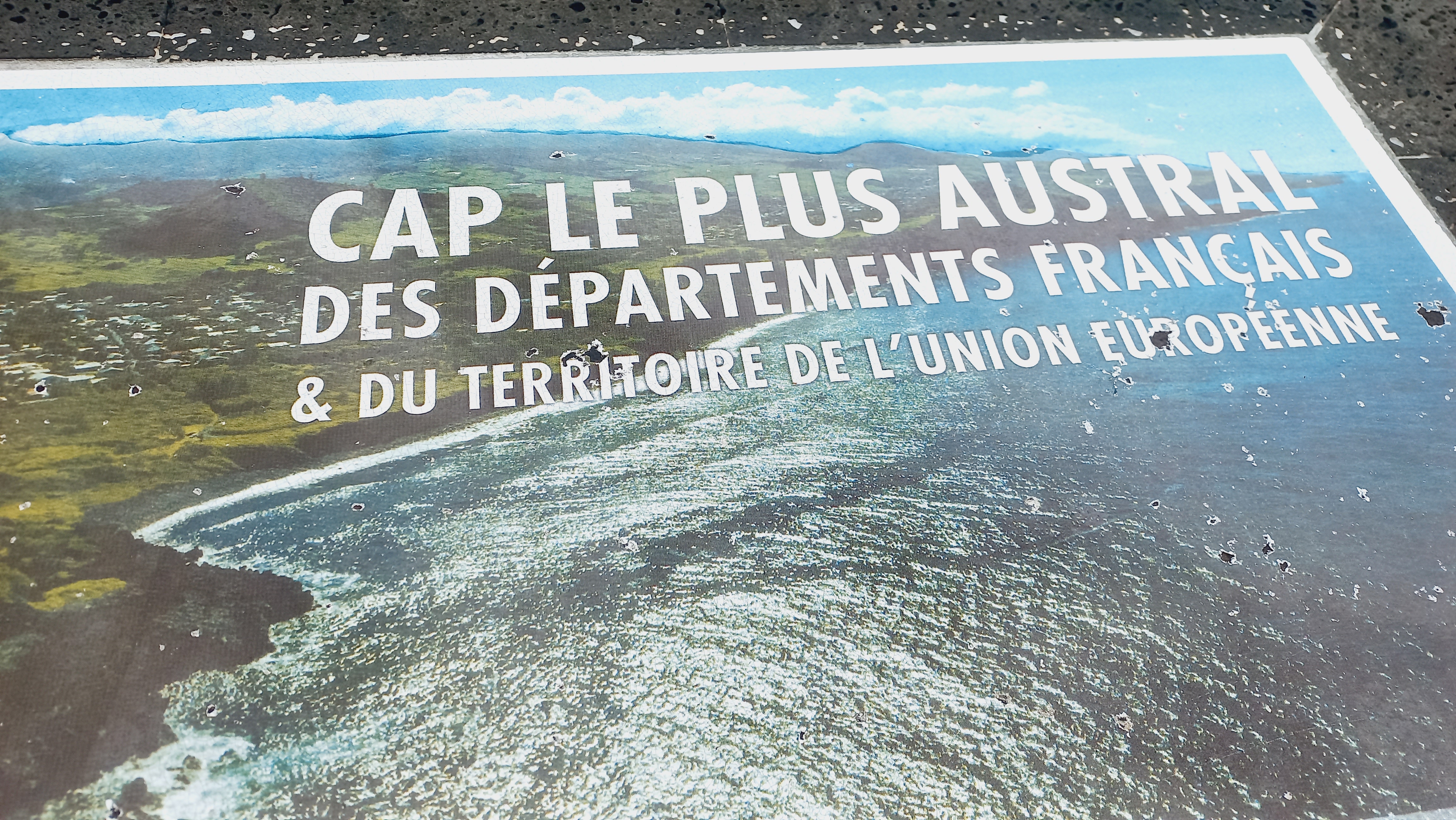 La pointe Langevin et son cap le plus austral