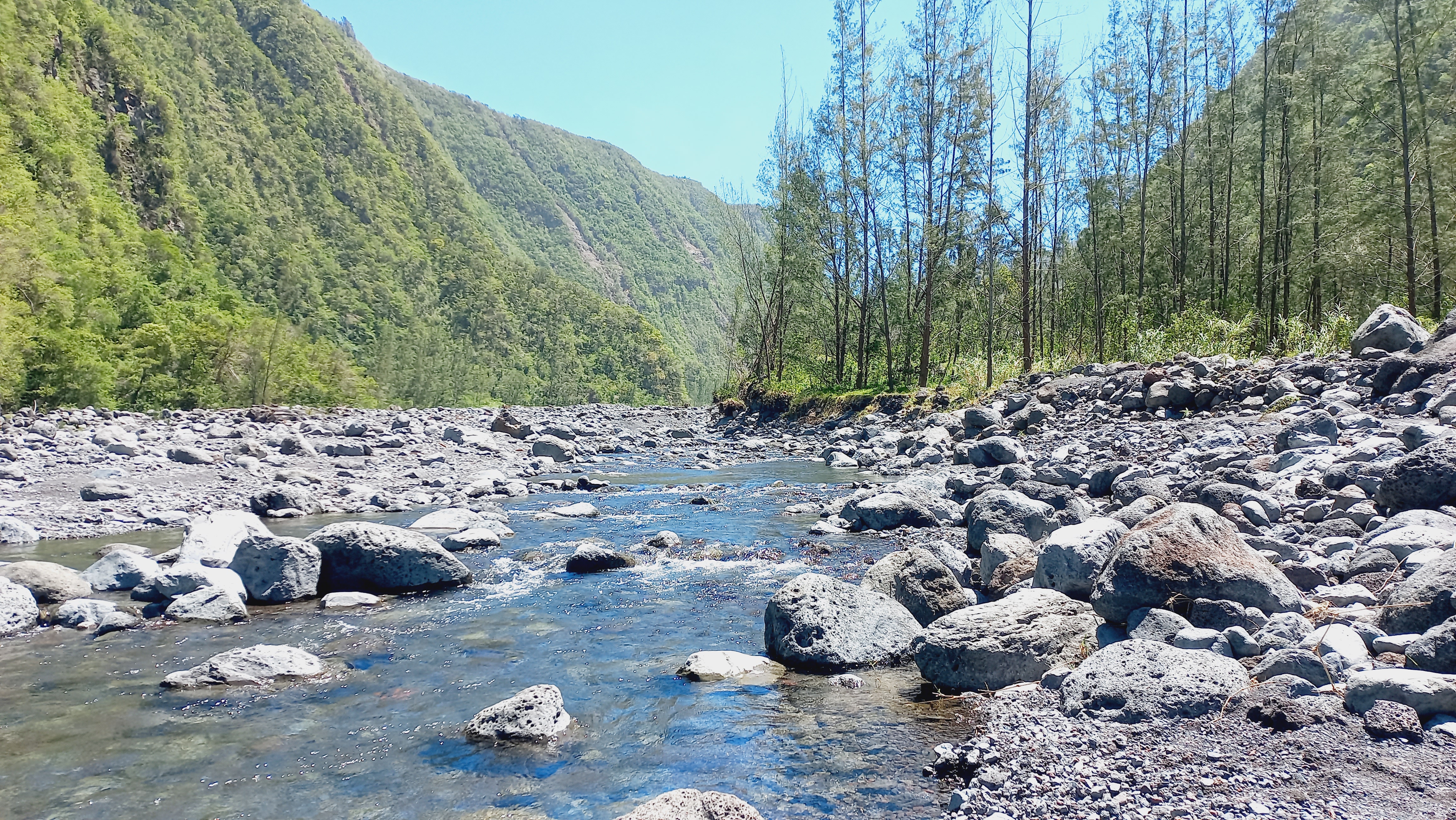 Rivière des remparts : déconnexion à 2 pas de la maison